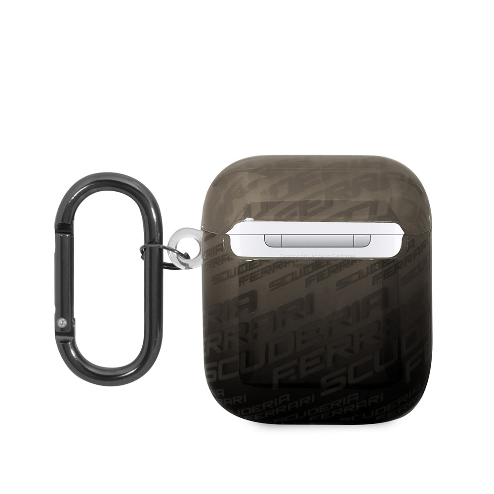 Ferrari Airpods Orjinal Lisanslı IML Baskılı Klasik Logolu SF Desenli TPU Kılıf Ferrari Airpods Orjinal Lisanslı IML Baskılı Klasik Logolu SF Desenli TPU Kılıf
